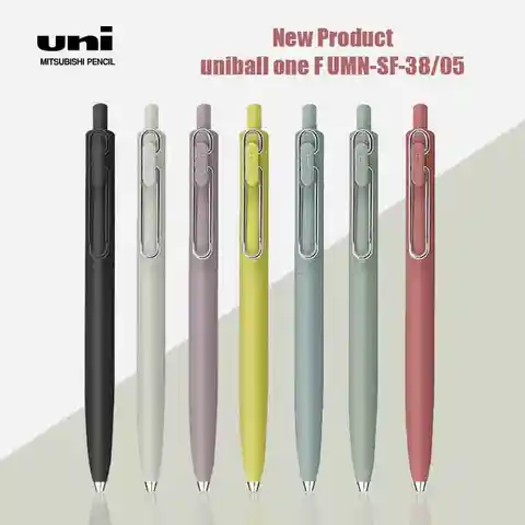 1 шт., японский новый продукт, одношариковая шариковая ручка с гелевыми чернилами 0,38/0,5 мм, фотосессия 05, для студенческого офиса