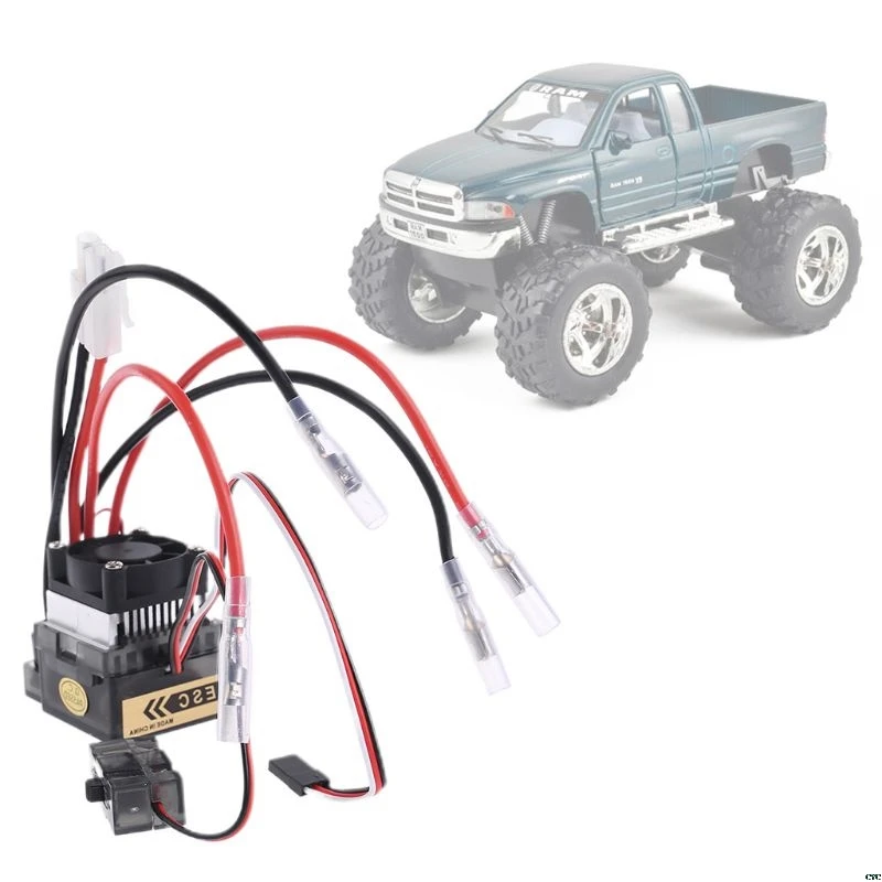 Внедорожные 320A 2 ~ 4S LiPo Батарея почищенный ESC Скорость контроллер с t-образной