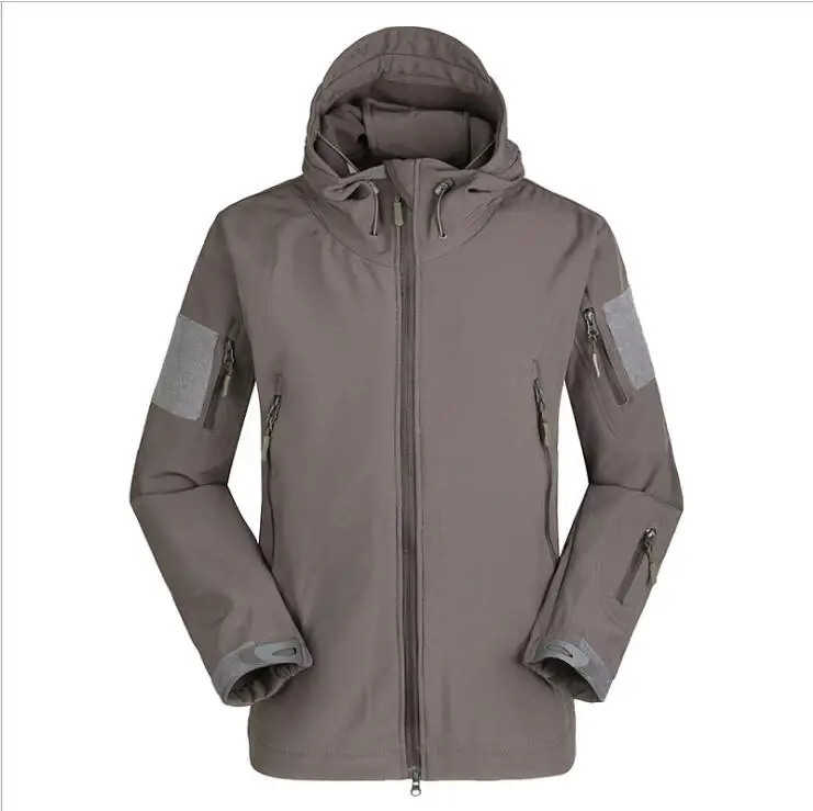 Уличная Водонепроницаемая флисовая куртка ветровка для охоты лыжное пальто