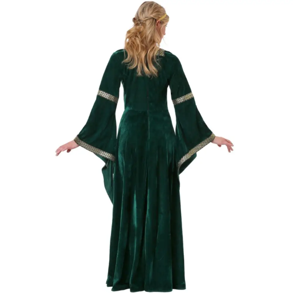 Greek Palace costume of queen Retro European style stage dress |