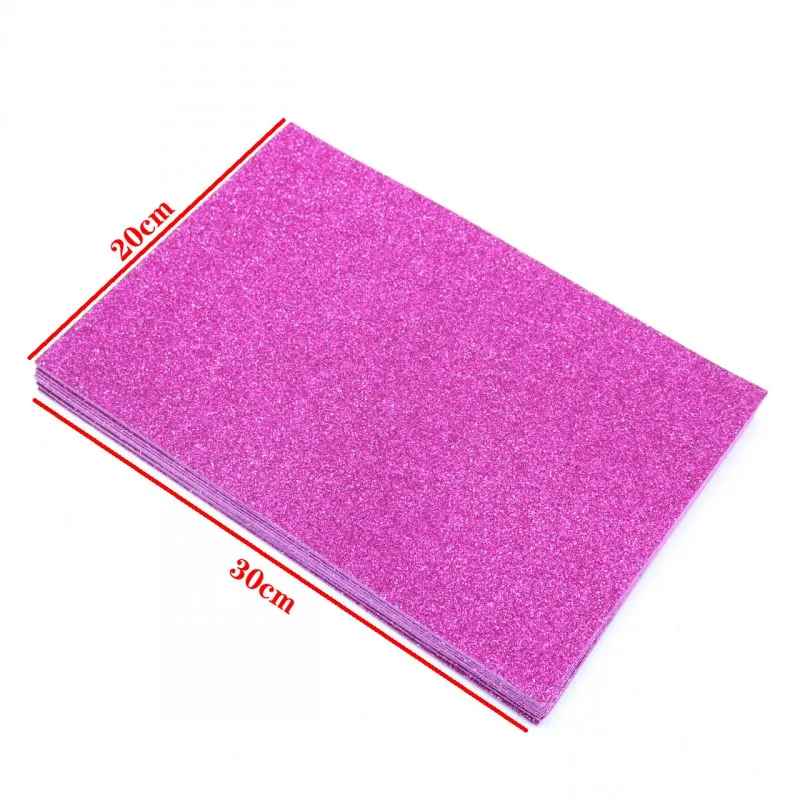 5 листы наклейки губчатая бумага с блестками золотая ручная работа EVA для