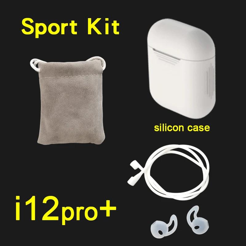 i12pro sport white I12 pro TWS 1:1 PK W1 H1 чип беспроводные наушники Bluetooth наушники PK i20 i12 i10 i11 i9s i13 tws - Цвет: i12pro sport white