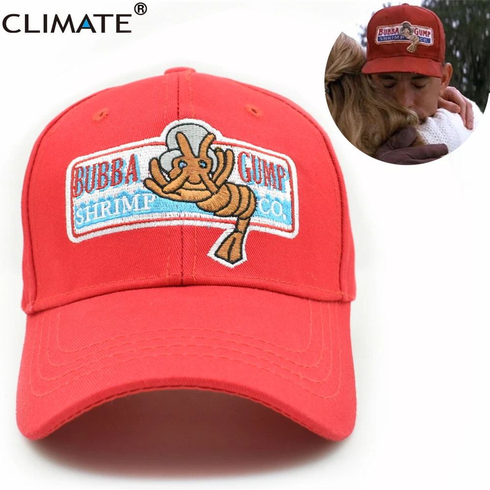 Бейсболка с сеткой CLIMATE Gump 1994 шапка Bubba шляпы для косплея s GUMP бега и занятий