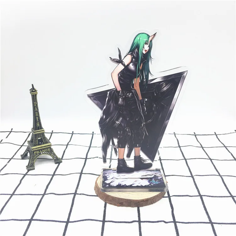 Игра Arknights брелок Amiya Angelina Hoshiguma Соловей осада Техаса Lappland милый забавный мультфильм акриловый брелок ювелирные изделия - Цвет: 9
