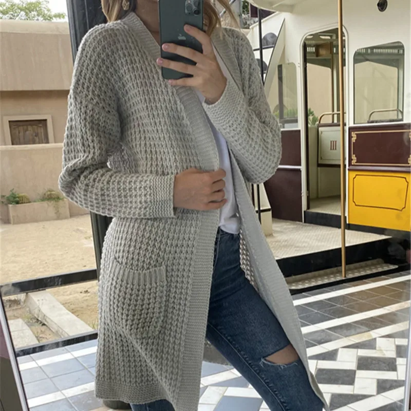2020 осень зима толстый кашемировый женский свитер с v образным вырезом платье