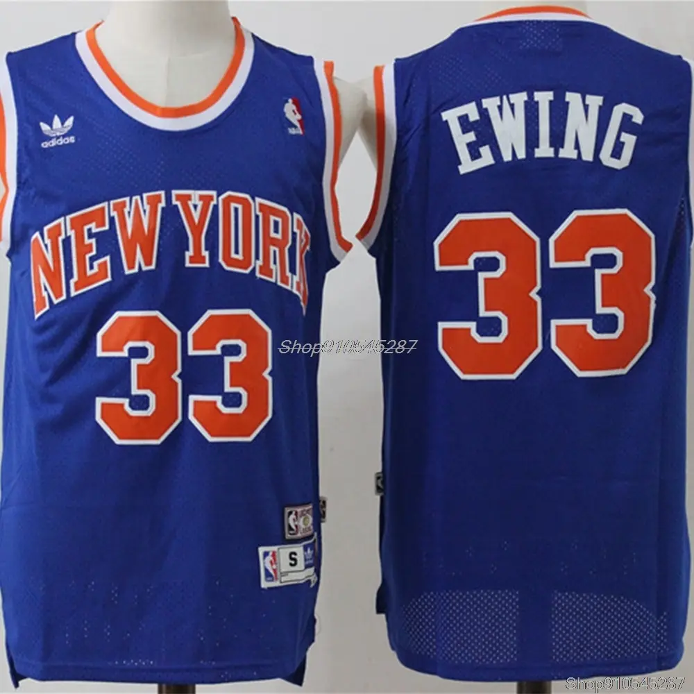 

NBA Men's New York Knicks #9 #10 #33 Basketball Jerseys #6 #13 Retro Swingman Jersey Stitched Mesh Men's Jerseys