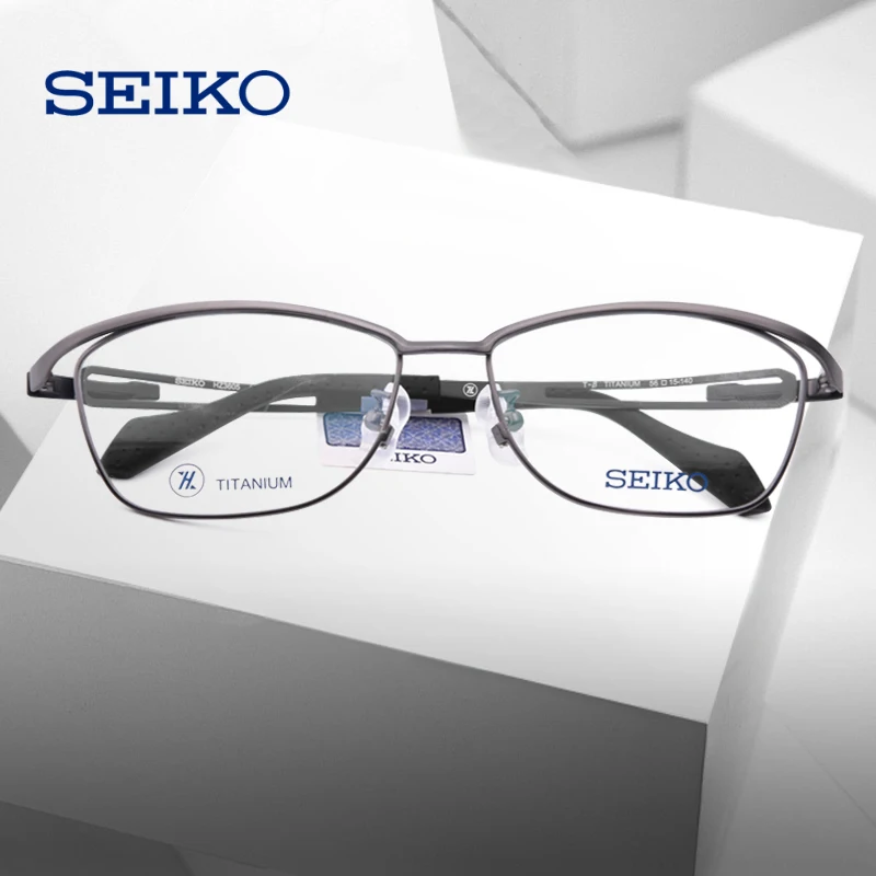 Мужские титановые оправы SEIKO HZ3605 большие очки для зрения спортивные по