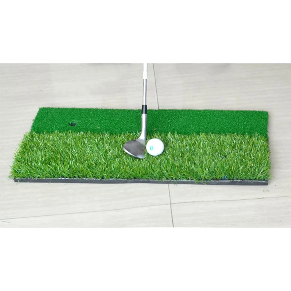 

Practice Mat Portable Swing Mat Hitting Mat and Driving Pad Outdoor Indoor Training Aids Green 2 Colors Long and Short Gras
