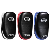 pu leather muay thai foot target mma kick boxing pads focus adult taekwondo karate professional shield punching pad men fitness