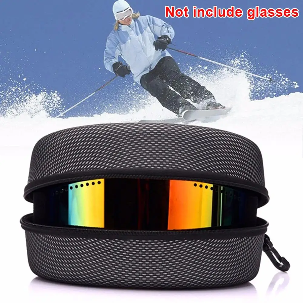 Защитный чехол из ЭВА для зимних лыжных очков сноуборда солнцезащитных на молнии