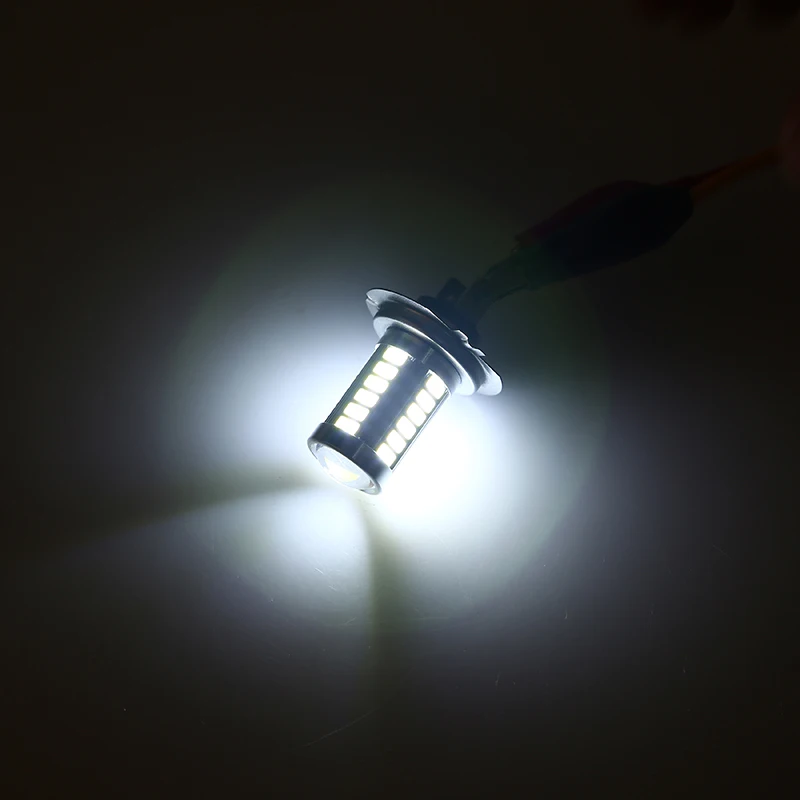 Новые белые светодиодсветодиодный дневные ходовые огни H7 5730 33 SMD с индикацией
