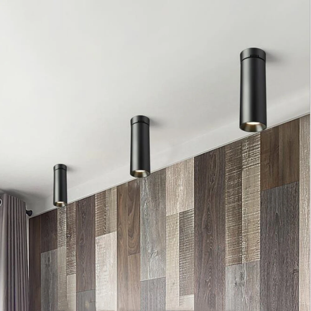 Светодиодный потолочный Точечный светильник Focos поверхностного монтажа 7 Вт 12 20 30