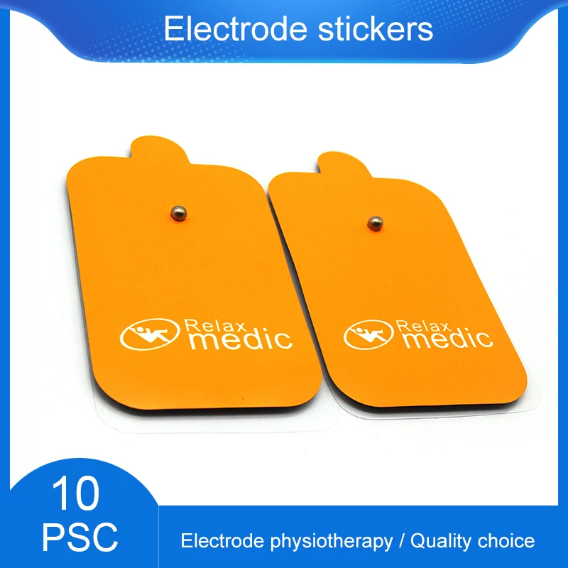10 шт. импульса физической терапевтический электрод колодки для Десятки
