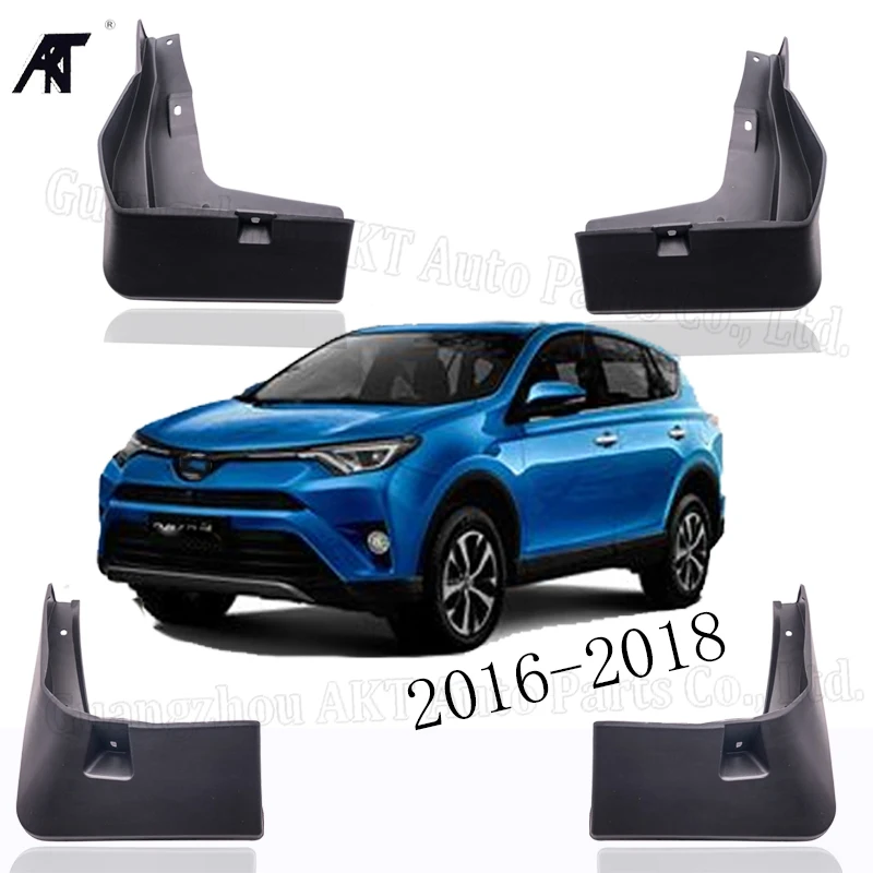 Брызговики для Toyota RAV4 2016 2017 2018 комплект|Грязезащита| |