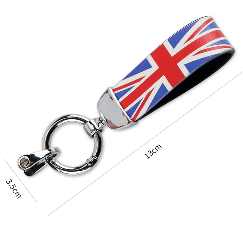Подвесной брелок для автомобиля с разъемом Union Jack ключей Mini Cooper JCW One S F54 F55 F56 F60 R55 R56