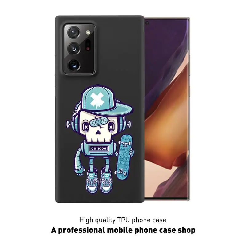

Skull Kid Phone Case Black Cover For Samsung S5 6 6Edge 7 8 9 10 10E 10Plus 20 20lite 20Ultra Cases