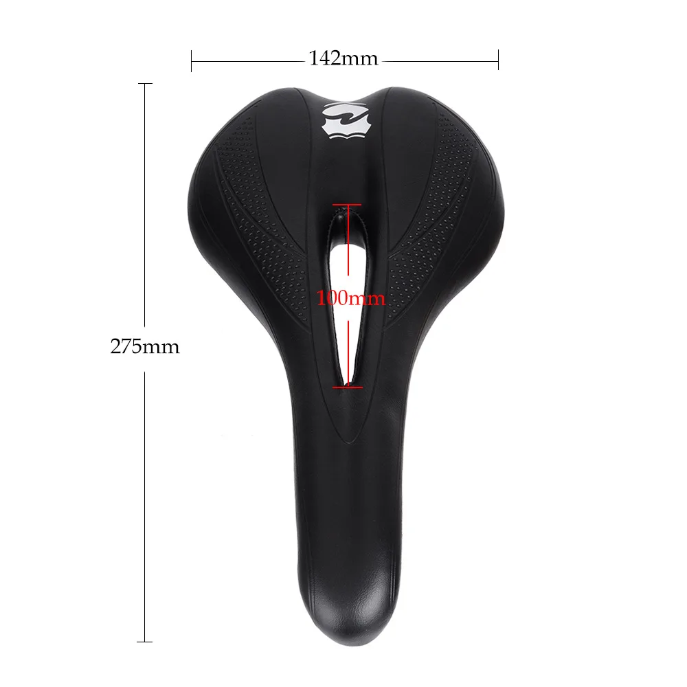 ZTTO mountain bike cushion hollow saddle ergonomic black red city road bicycle seat riding equipment | Спорт и развлечения