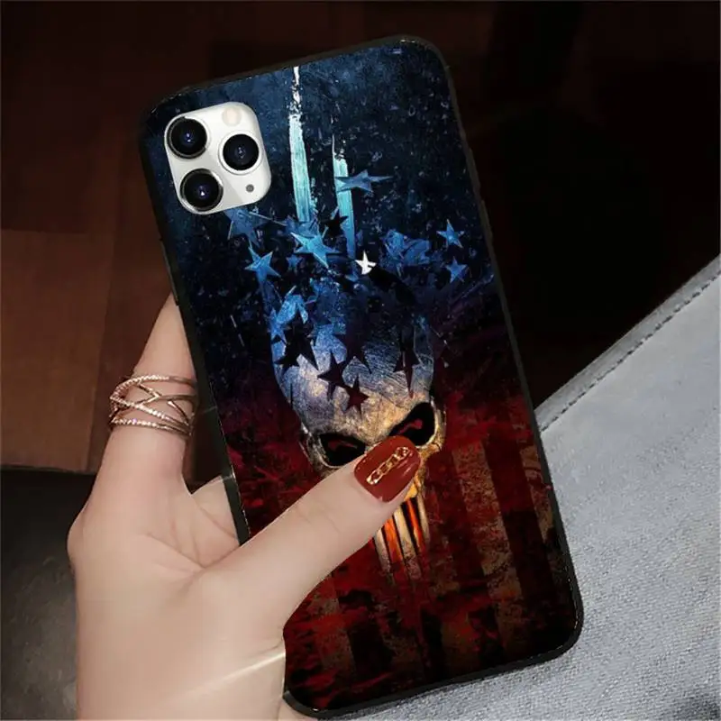 

America USA Flag Symbol Phone Case for iPhone 11 12 pro XS MAX 8 7 6 6S Plus X 5S SE 2020 XR