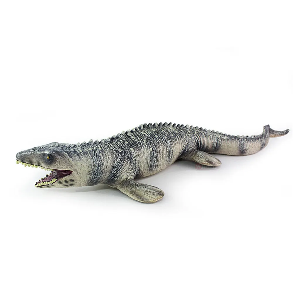 

1PC Cute Mosasaur Animal Realistic Marine Dinosaur Plastic Model Suitable For Children's Educational Simulation Cartoon Boy Toys