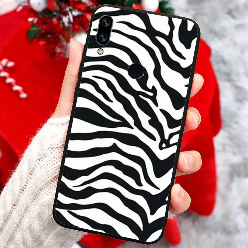 

Animal zebra stripes pattern Phone Case For Xiaomi Redmi note 7 8 9 t k30 max3 9 s 10 pro lite