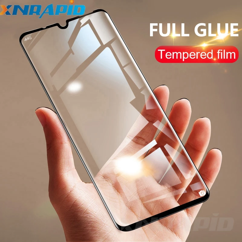 Для OPPO Realme XT X2 Pro Q X 5 3 C2 Reno 2z A5 A9 2020 стекло полное покрытие закаленное защитное для
