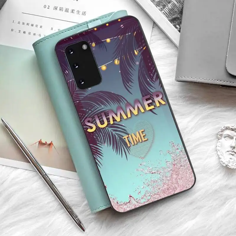 TOPLBPCS Hello Cool Summer Beach Sea чехол для телефона Samsung S 4 6 7 5 8 9 10 20 plus lite edge S10 5G | Мобильные