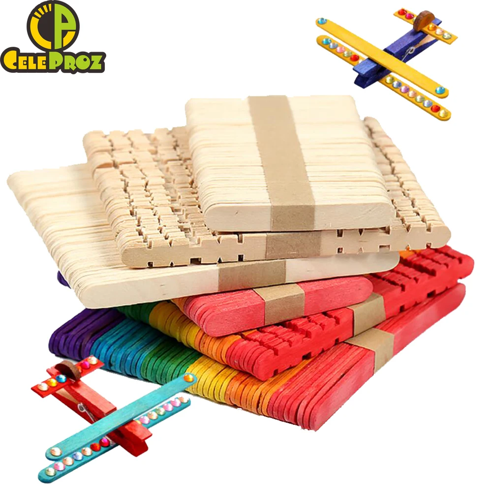 Деревянные палочки для мороженого фруктового домика инструменты выпечки тортов