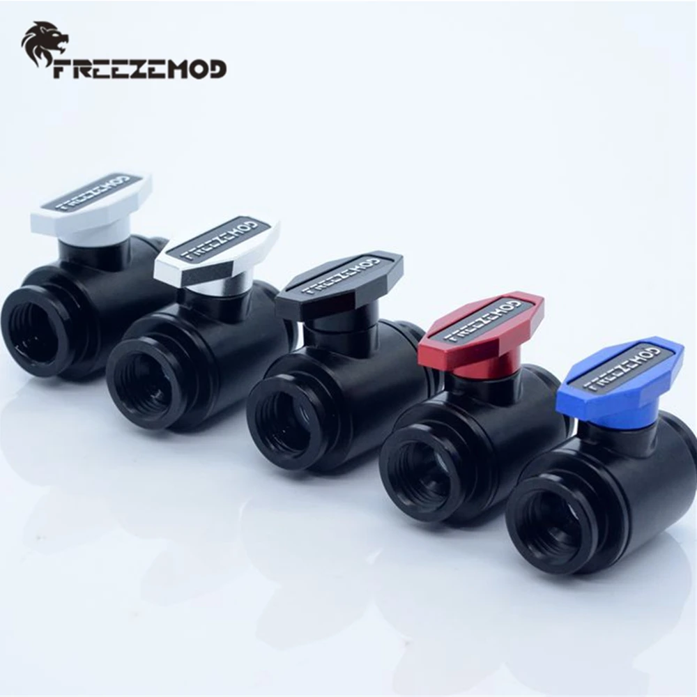 

FREEZEMOD компьютер ПК водяной охладитель фитинг сливной клапан двойные внутренние зубья G1/4 стопорный клапан FM-YGNSB высокое качество и практично...