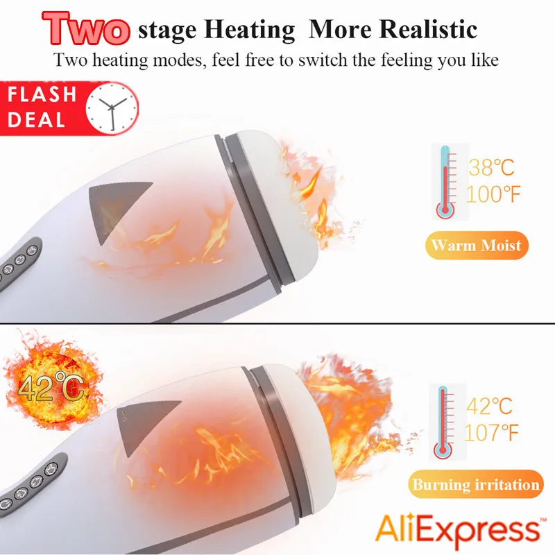 Авто нагревание сосание мужской мастурбатор чашка пенис массаж Вибратор Вагина