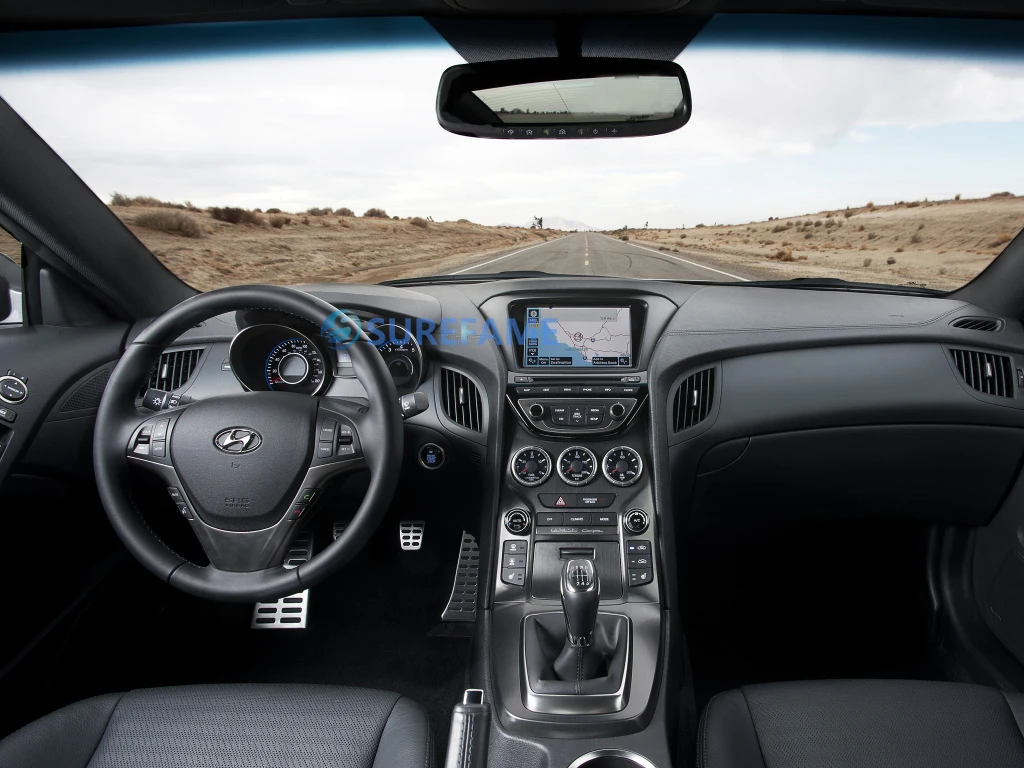 9 дюймов Автомобиль фриз радио Панель для Хундай генезис купе Rohens 2012-2016 Даш