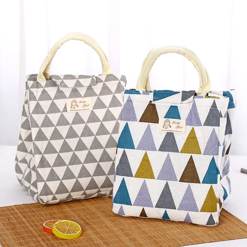 

Lunch Box Bag Thermal Insulated Box Tote Cooler Bag Bento Pouch Lunch Storage Case Picnic Tote High Quality Food storage