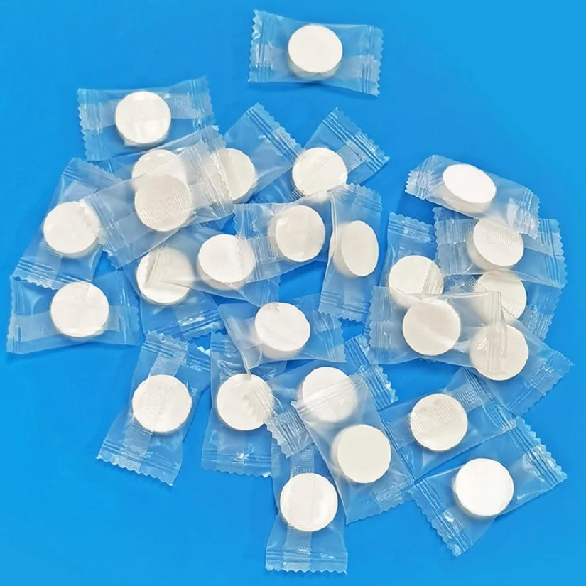 One-time Use Candy Coin Pill Towel Promotions
