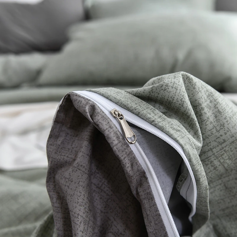 2021 летний детский комплект постельного белья для взрослых Зеленый Твин Queen