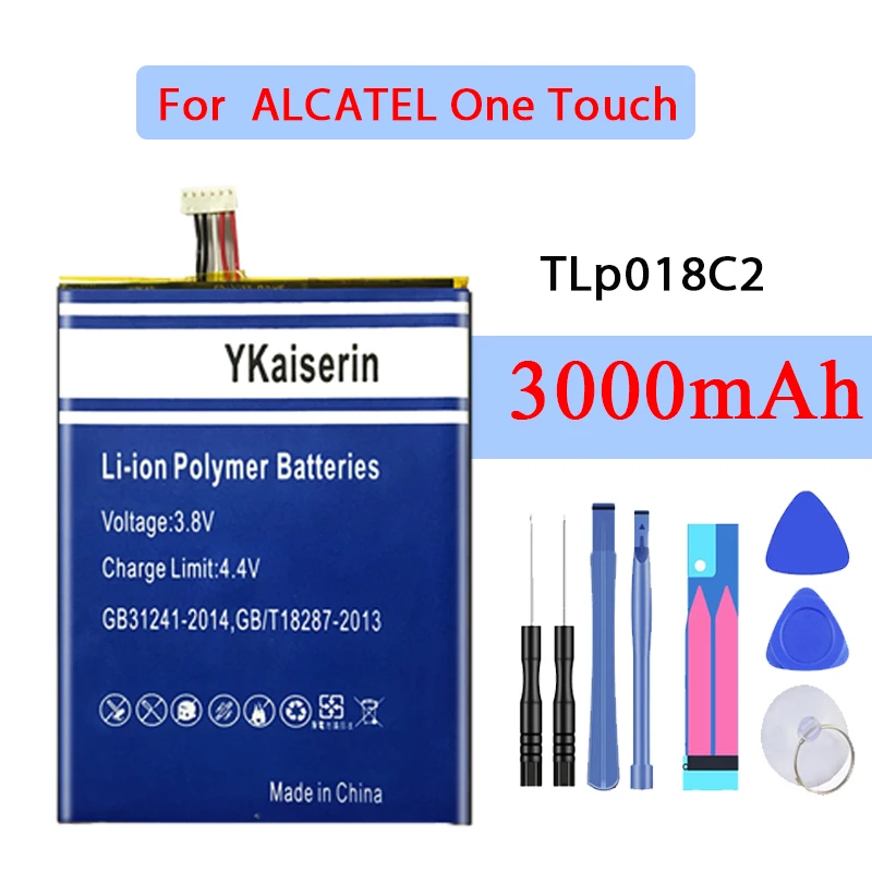 Высокое качество Батарея для Alcatel One Touch Idol Ультра OT 6033 6033X 2600 мА/ч TLp018C2 Batteria Baterij +