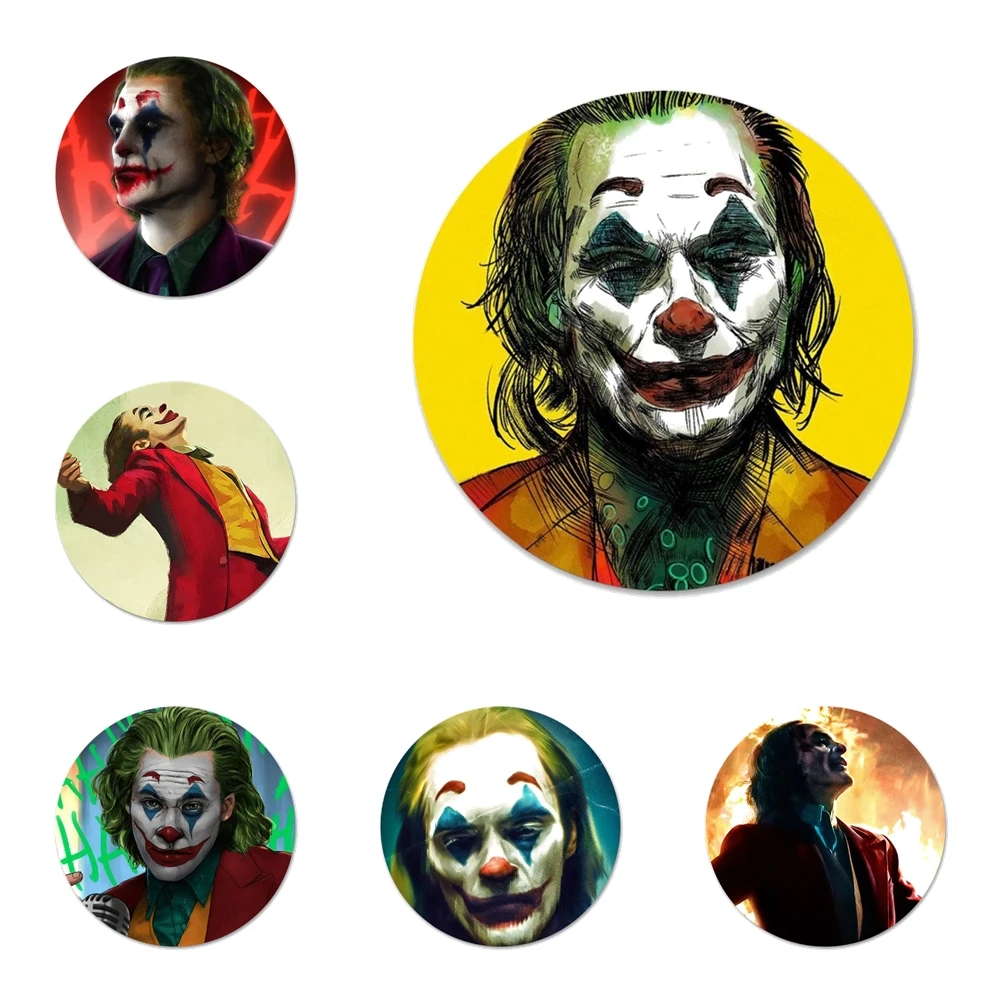 В стиле Джокер Хоакина Феникса фильм значок брошь заколка аксессуары для одежды