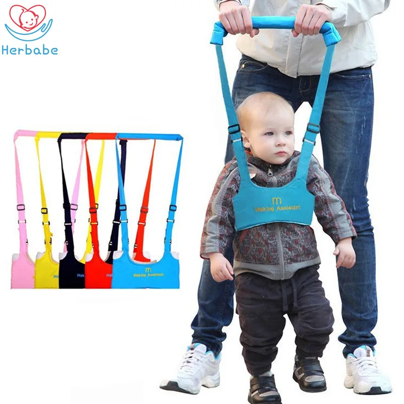 Herbabe Baby Walker, мягкая детская сумка, рюкзак-поводок, Поводок для детей, эластичный пояс для детей, обучающий ходьбе