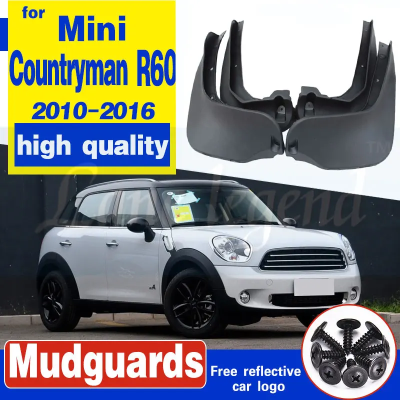 Передние и задние брызговики для MINI Countryman R60 2010 2016 Брызговики 2011 2012 2013 2014 2015 набор