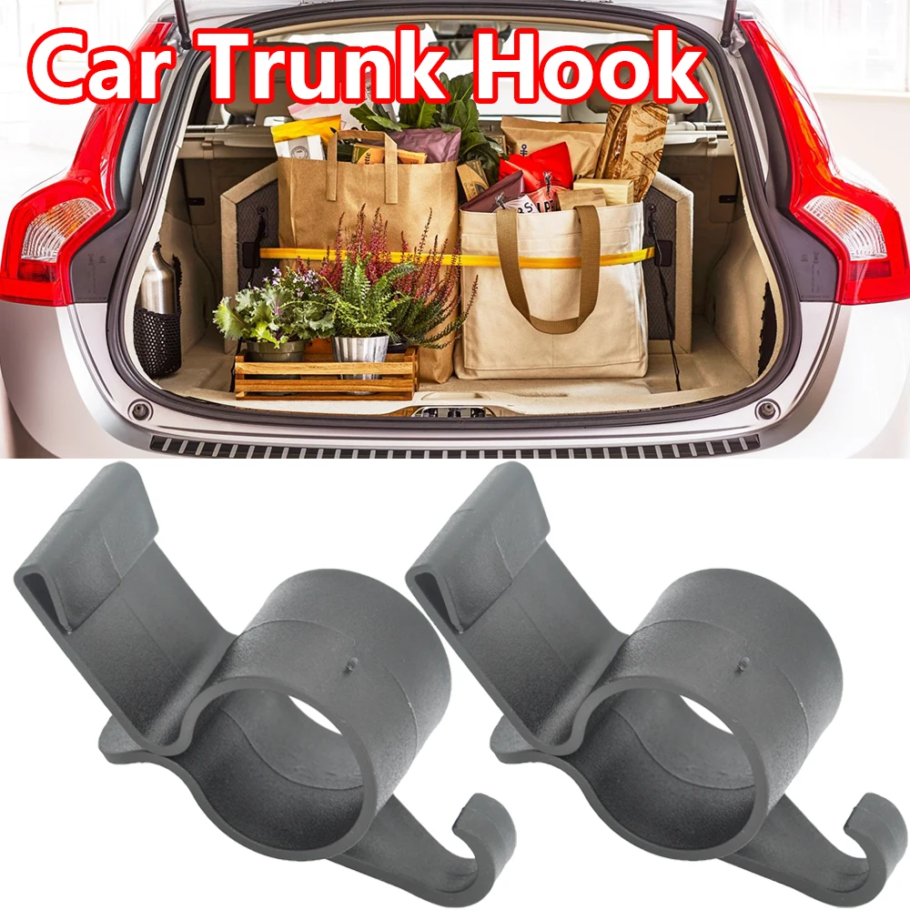 

2pcs/Pack Car Trunk Hook Umbrella Hanger Car Accessories Plant Towel Hook Interior Car Organizer Storage Trunk Organizer Holder