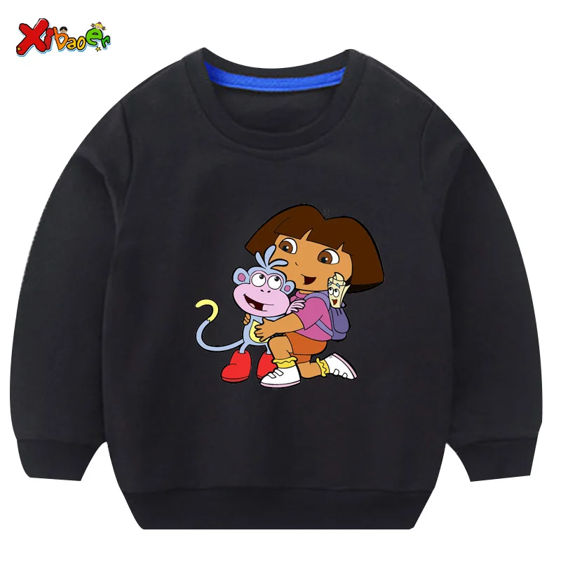 Толстовки для девочек 2020 Детская толстовка зимняя хлопковая одежда наряд