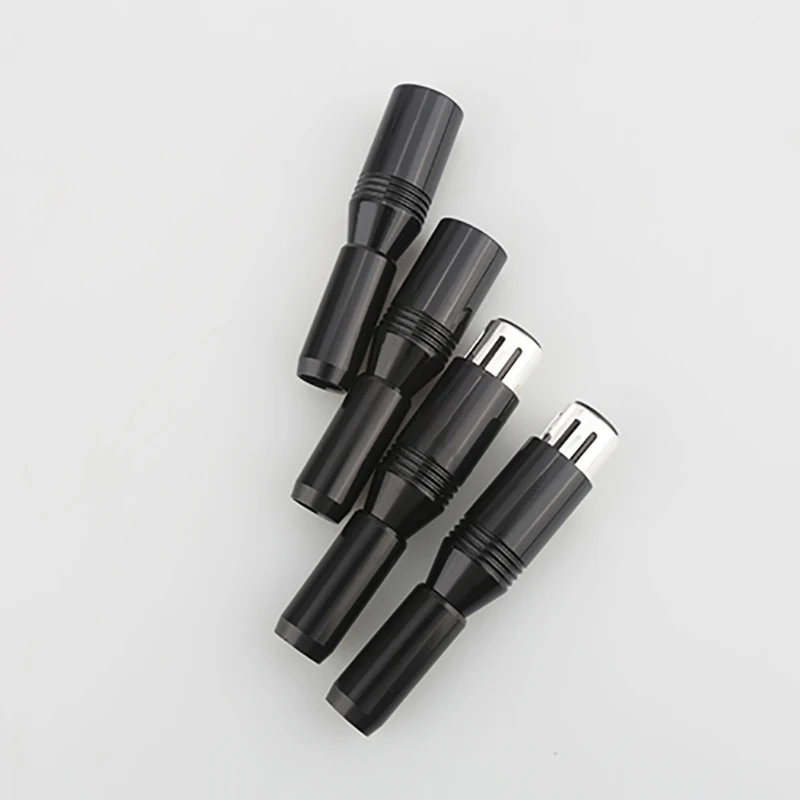 

Audiocrast Silver Plated XLR Balanced XLR Plug HIFI DIY 3Pin Plug Cable Mount Balanced Audio Connector Male or Female