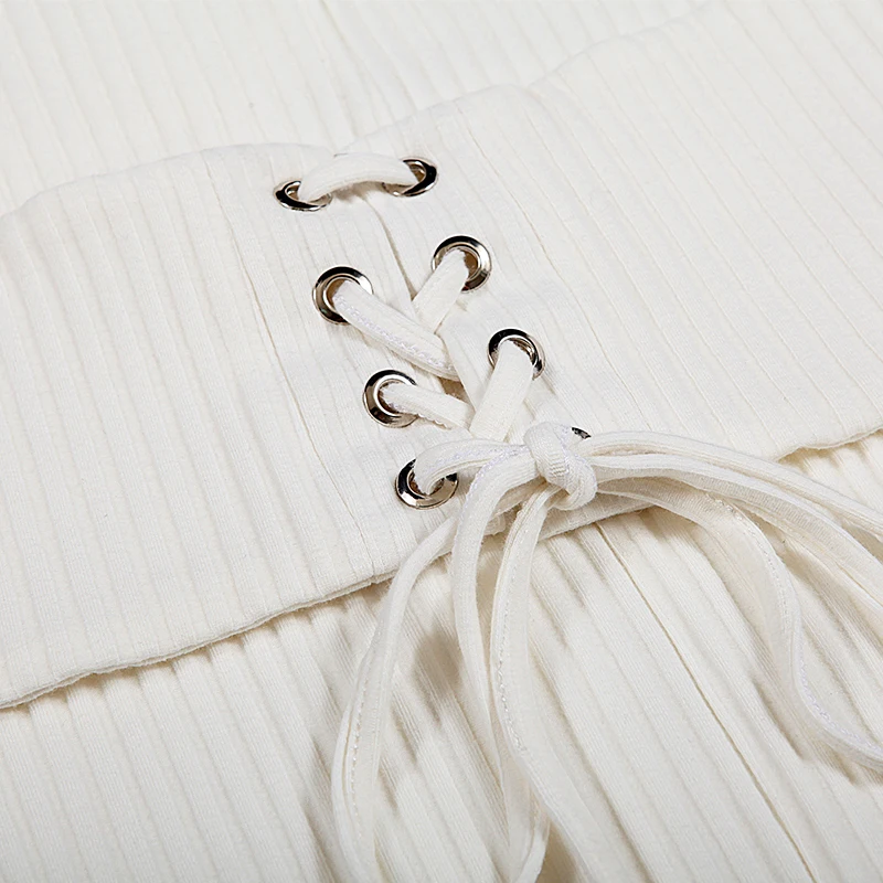 Платье женское на завязках повседневное без рукавов GLO-STORY лето 2018 WYQ-6023 | Женская