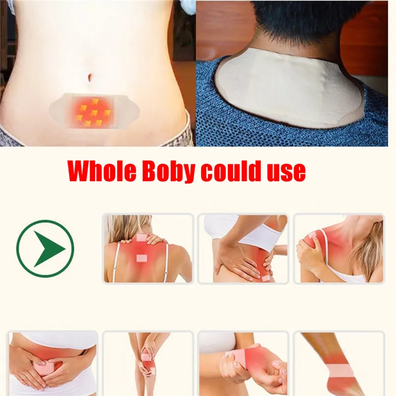 

JOYLOVE 1pcs Self Heating Patch Physiotherapy Moxibustion Stickers Wormwood Moxa Plaster Paste Shoulder Pain Relief Health Care