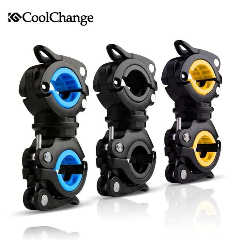 Вращающийся на 360 градусов держатель велосипесветильник ря Coolchange кронштейн для