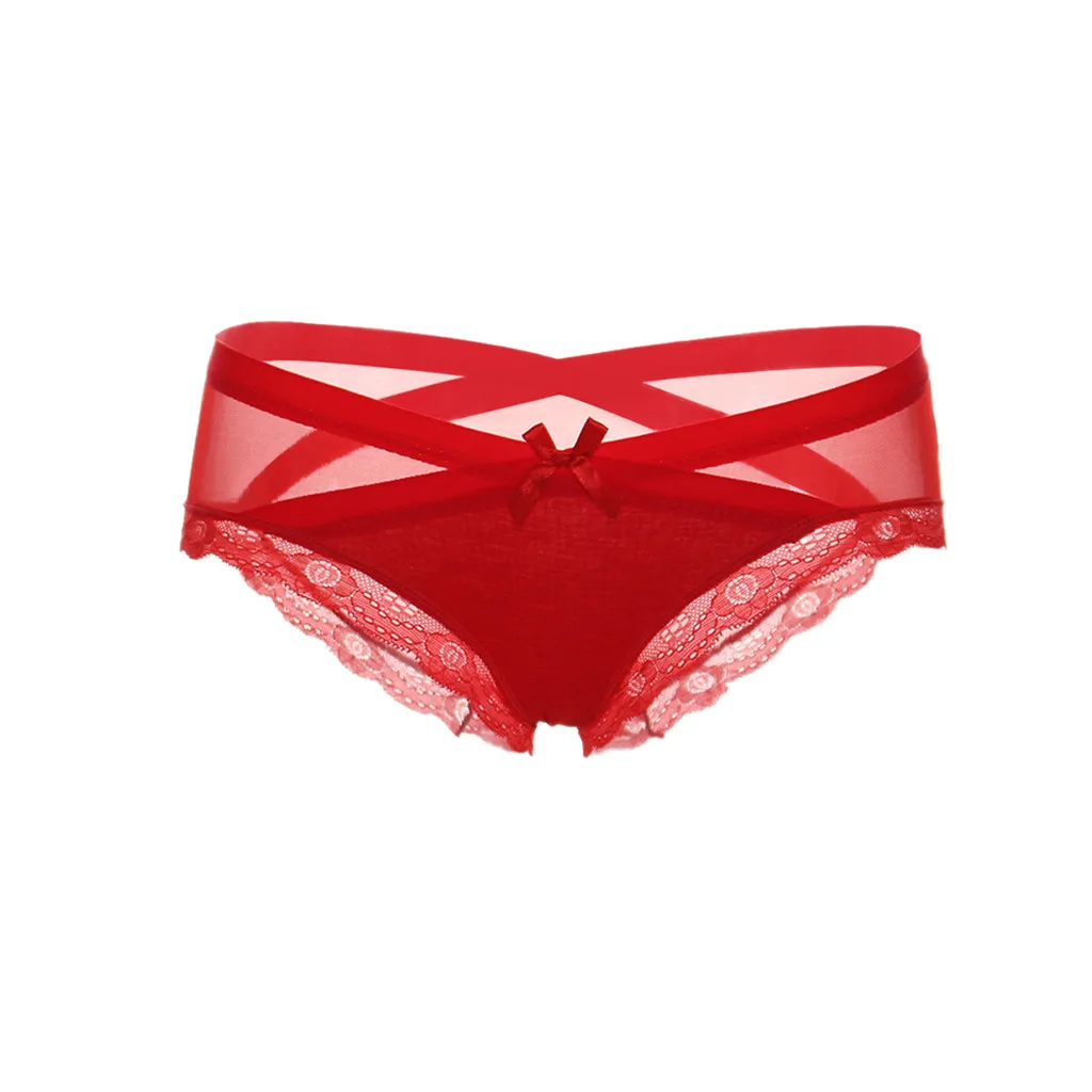 Red Ограниченная серия, все код, нижнее белье для женщин, стринги, Bragas, сексуальные трусики, стринги, трусы для девушек, бантик, цвет красного вина, все код, трусы W30411 - Цвет: Red