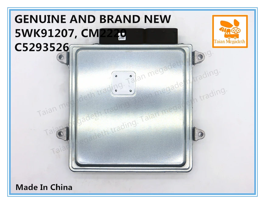 Оригинальный и новый блок управления дизельным двигателем ECM ECU 5WK91207 CM2220