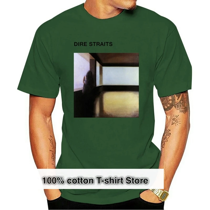 

Dire Straits Dire Straits T shirt white poster all sizes S 5XL
