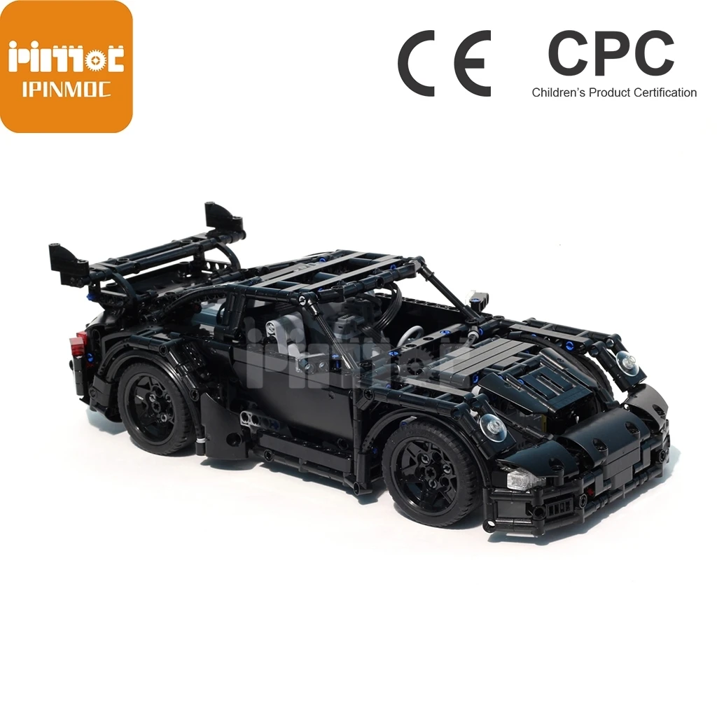 

Moc-12532 911 Электрический строительный блок с дистанционным управлением super run GT3, технология сращивания, подарок для мальчика 1123