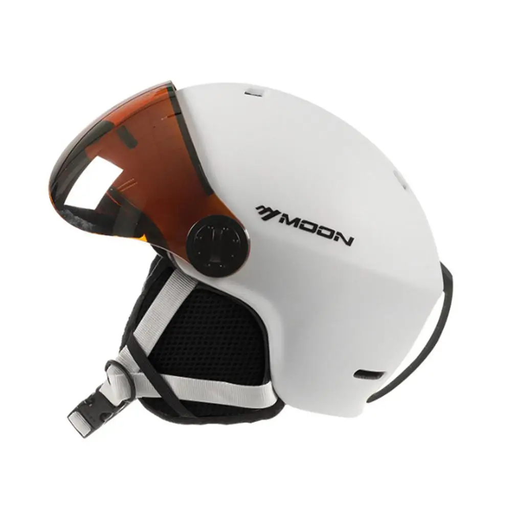 HiMISS лыжный шлем очки козырек мужчины женщины сноуборд снегоход защитный