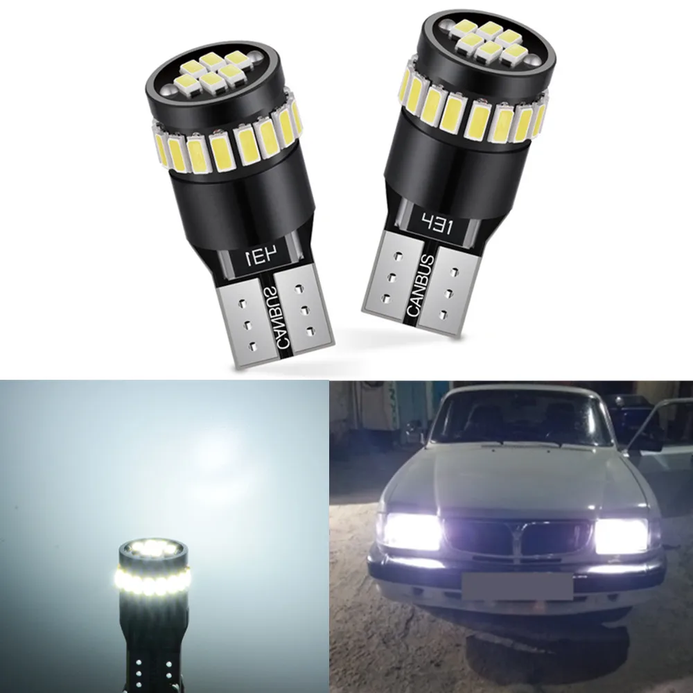 

2x T10 LED Canbus Bulb for Toyota C-HR corolla verso 2004 2009 e150 Rav4 Yaris Avensis t25 Camry CHR prius tacoma Interior Light