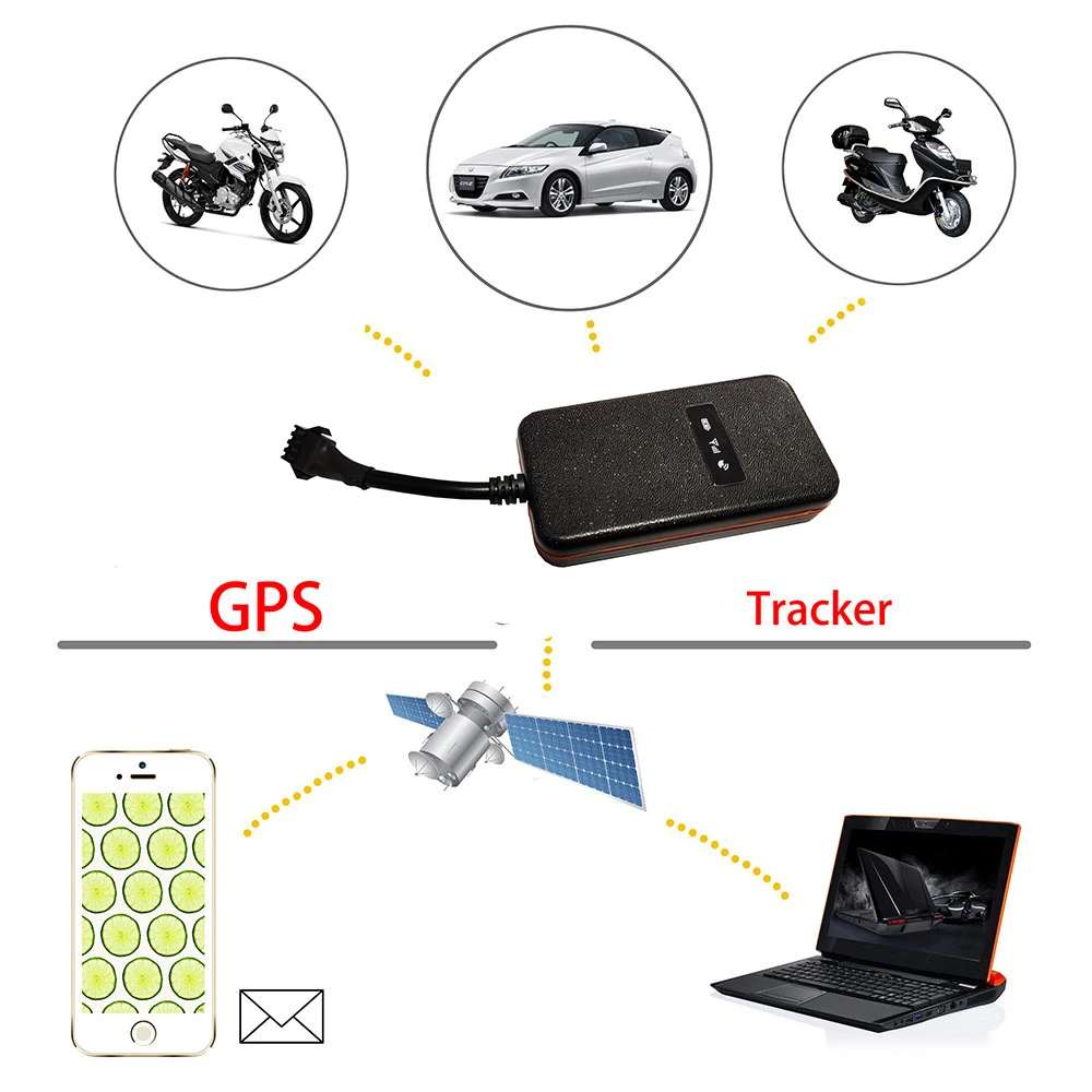 Автомобильное gps устройство отслеживания DYEGOO gsm GPS GPRS Автомобильный
